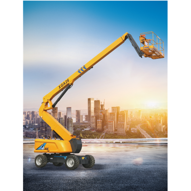 XGA26 26m Electric Articulated Boom Lift 227kg Aerial Platform
