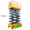XG1412HD-Li CE Certified Heavy Duty Aerial Platform, Lithium Powered, Suitable for Indoor Light Outdoor Operations