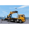 SQZ3600B Super Heavy Articulated Lorry Crane 90ton Low Clearance Folding Boom Crane 23.4m Lifting Height For Industrial Heavy Hoisting