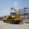 SQZ2400 Heavy Duty Articulated Lorry Crane 60ton 8-section Folding Boom Low Clearance Hydraulic Truck Mounted Crane For Industrial Lifting