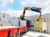 KSQZ300 12Ton 4 Section Square Boom Truck Mounted Crane, Full Hydraulic 360&deg; Rotary Lifting Crane for Municipal & Rural Construction