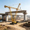 XLC22000 2200 Ton Super Heavy Lifting Crawler Crane High Lifting Moment Modular Lattice Boom Crane For Petrochemical Plant