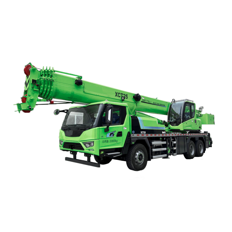 XCT25G5-1EV XCT25G5-1HEV 25Ton Electric Hybrid Truck Crane Eco-Friendly Hydraulic Mobile Lifting Crane