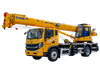 XCT10L4 10 Ton Truck‑Mounted Telescopic Crane 4‑Section 30.5m U‑Shape Main Boom Light‑Weight Mobile Lifting Crane for Small‑Site Hoisting Projects