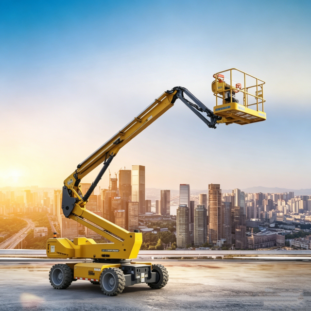 20.5m Straight Boom Lift XGS20ACK Electric Aerial Work Platform 300kg