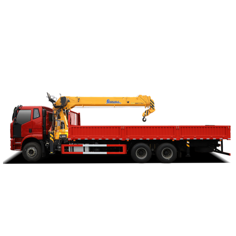 GSQS450-5 5-section Hexagonal Boom Truck Mounted Crane 18T Heavy-duty Hydraulic Lifting Crane for Construction