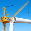 XGL190-14S Luffing Jib Tower Crane 14Ton 190m Lifting Height Heavy Duty Construction Tower Crane For High-rise Building