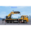 SQZ3600B Super Heavy Articulated Lorry Crane 90ton Low Clearance Folding Boom Crane 23.4m Lifting Height For Industrial Heavy Hoisting