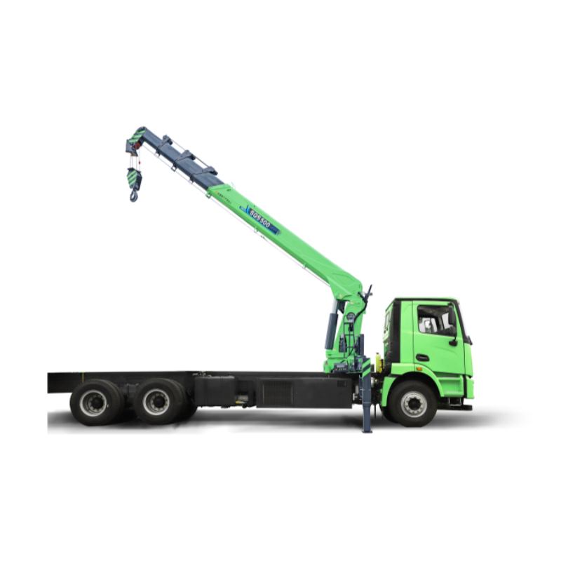 SQS500P Hydraulic Lorry Crane 20ton 5-section Telescopic Boom 360&deg; Full Rotation Truck Mounted Crane For Construction Lifting