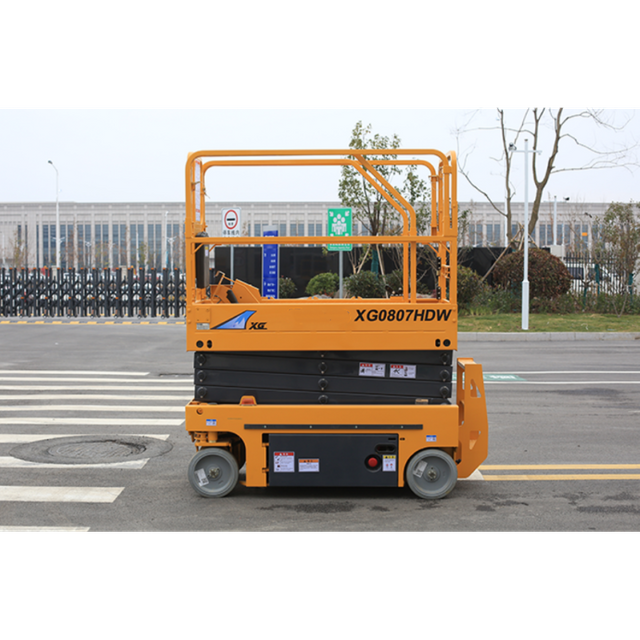 XG0807HDW XG0807HDW-Li Self-propelled Scissor Lift 7.8m Working Height Heavy Duty Aerial Work Platform