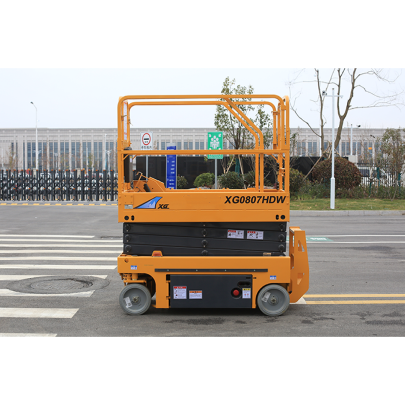 XG0807HDW XG0807HDW-Li Self-propelled Scissor Lift 7.8m Working Height Heavy Duty Aerial Work Platform