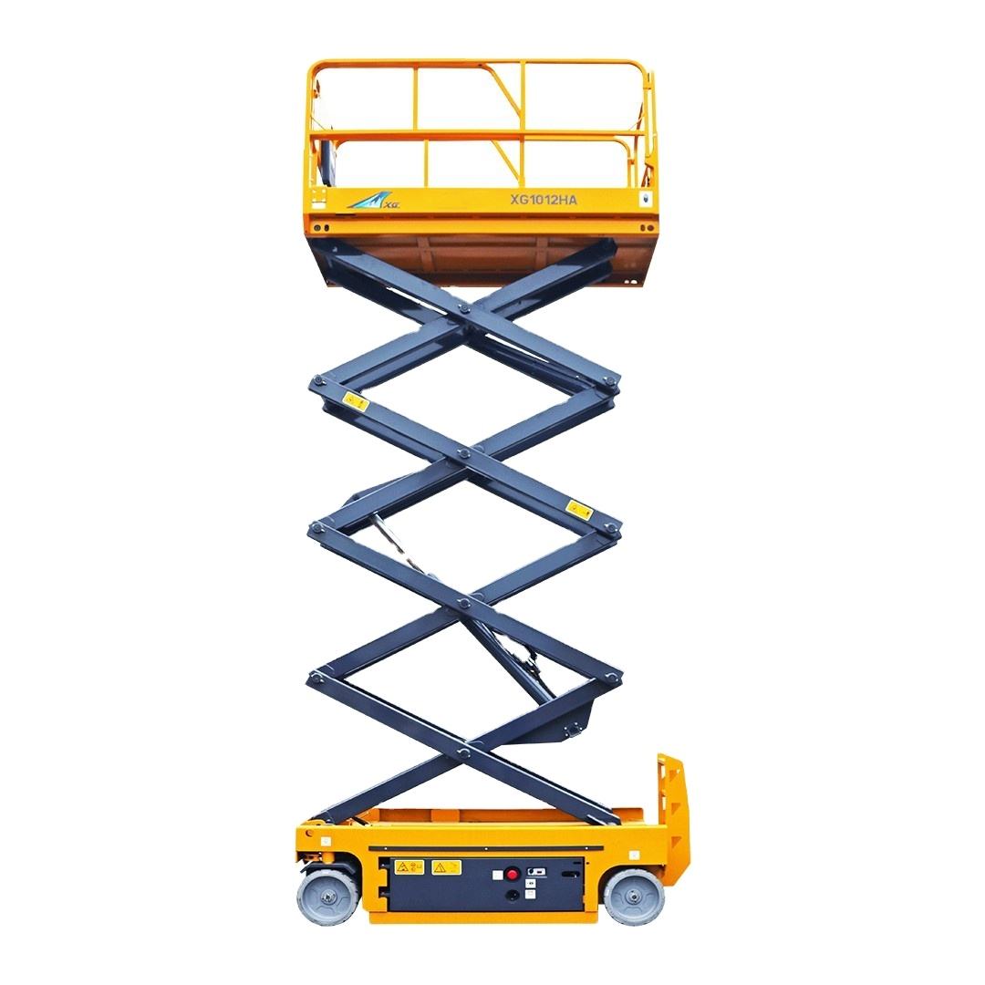 XG1012HA/XG1012HA-Li AC Electric Scissor Lift 11.8m Working Height 320kg Aerial Platform