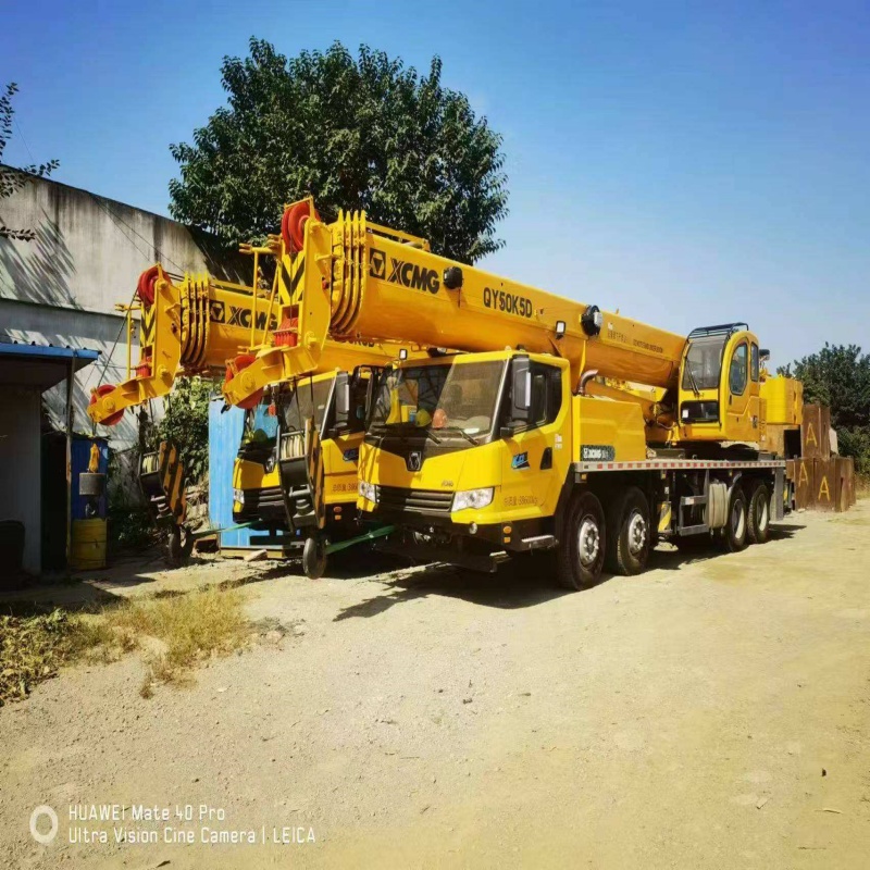 QY50K5D / QY50K5D‑3 50ton Mobile Truck Crane Heavy‑Duty Hydraulic Lifting Crane For Bridge And Steel‑Structure Hoisting Projects