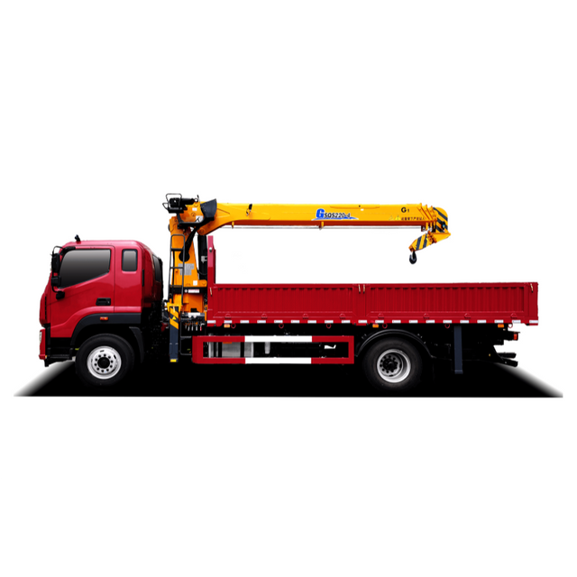High Performance GSQS220-4 Truck Mounted Lorry Crane 15m Working Height Heavy Duty Mobile Crane for Engineering & Logistics