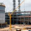 XGL190-12S 12 Ton Luffing Jib Tower Crane 190t&middot;m for Wind Power And Large Venue Construction