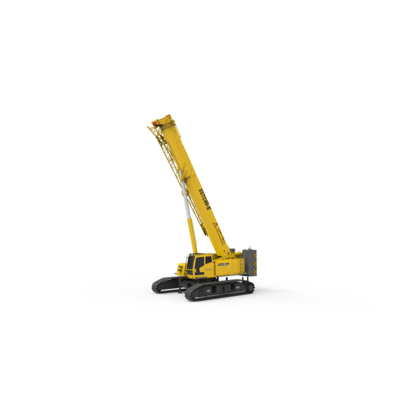 XGTC95-E 95 Ton Electric Telescopic Boom Crawler Crane Zero Emission Hydraulic Crawler Crane For Construction Lifting