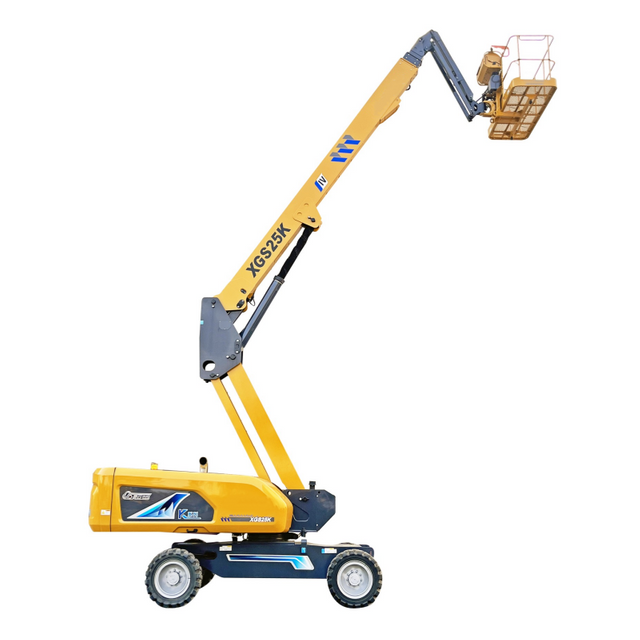 25m Working Height XGS25K Diesel Straight Boom Lift Aerial Work Platform