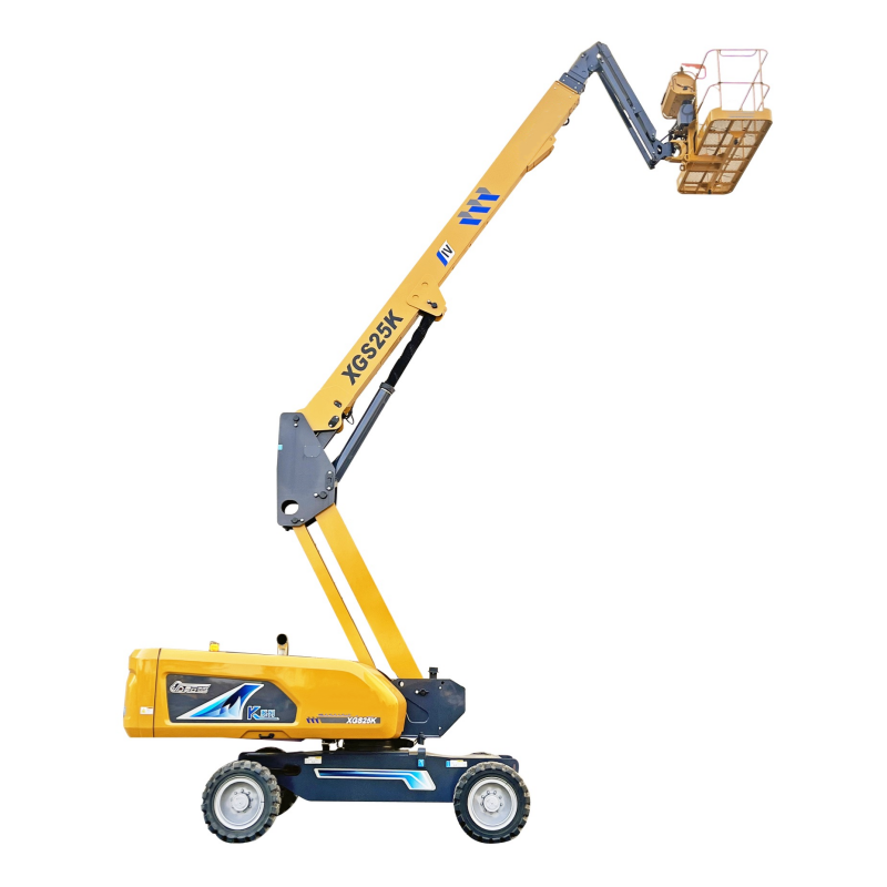 25m Working Height XGS25K Diesel Straight Boom Lift Aerial Work Platform